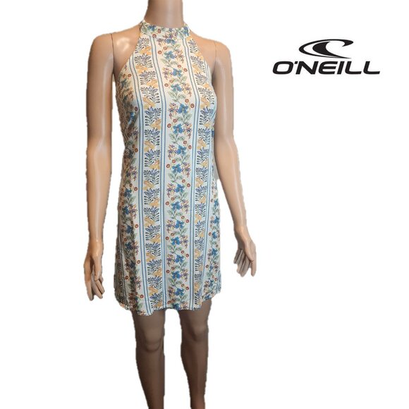 O’Neill Tatum Dress NWT White Floral Small - Picture 1 of 10